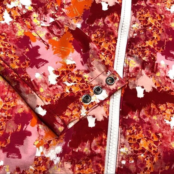 HUNTER FOR TARGET FLORAL HOODED RAIN COAT  EUC - Picture 2 of 9